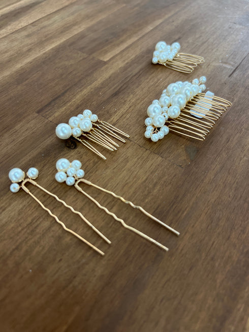 STECKKAMM - Set // mit Perlen