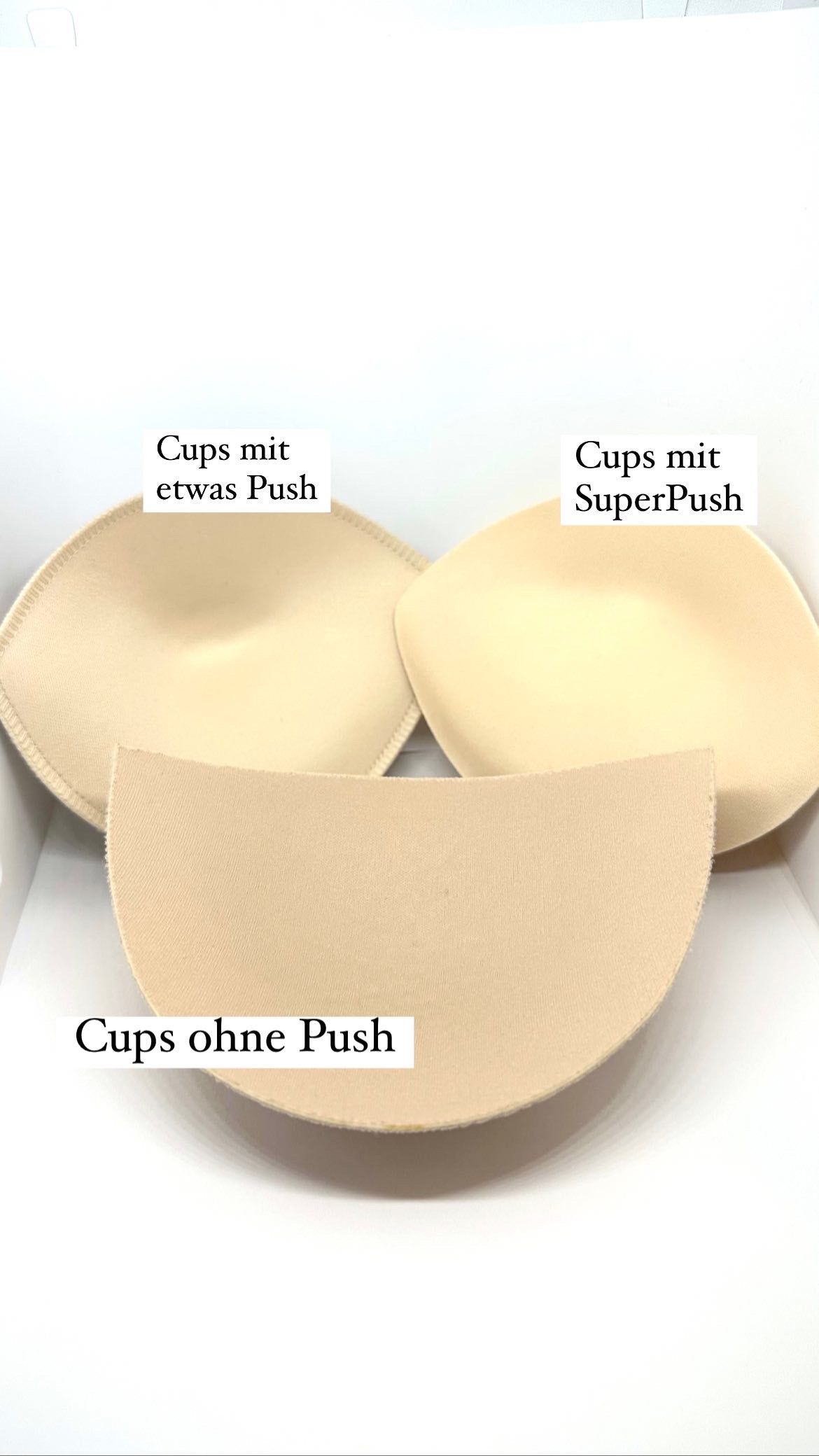 STARKER PUSH-UP CUPS // zum Einnähen