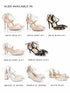 AMELIA/ // Brautschuhe mit Spitze bestickt