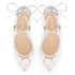 AMELIA/ // Brautschuhe mit Spitze bestickt