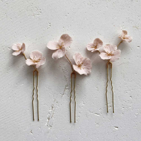 VERONA SET // Haarnadeln mit Blüten